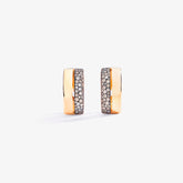 DEMI PAVE' TEGOLA EARRINGS